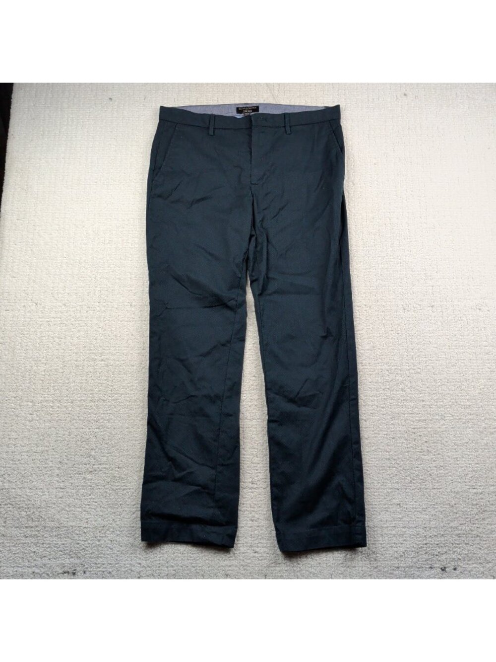 Banana Republic Aiden Fit Mens Plaid Abstract AOP Dress Pants 34 x 32 Preppy